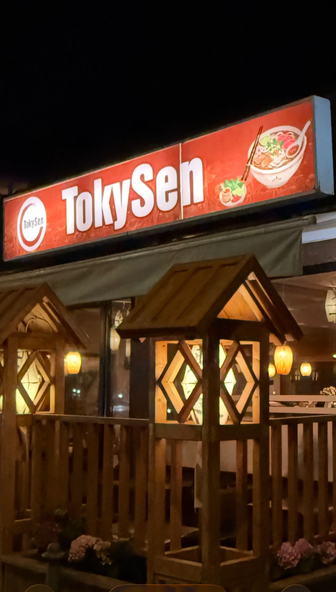 Innenbereich des TokySen Restaurants